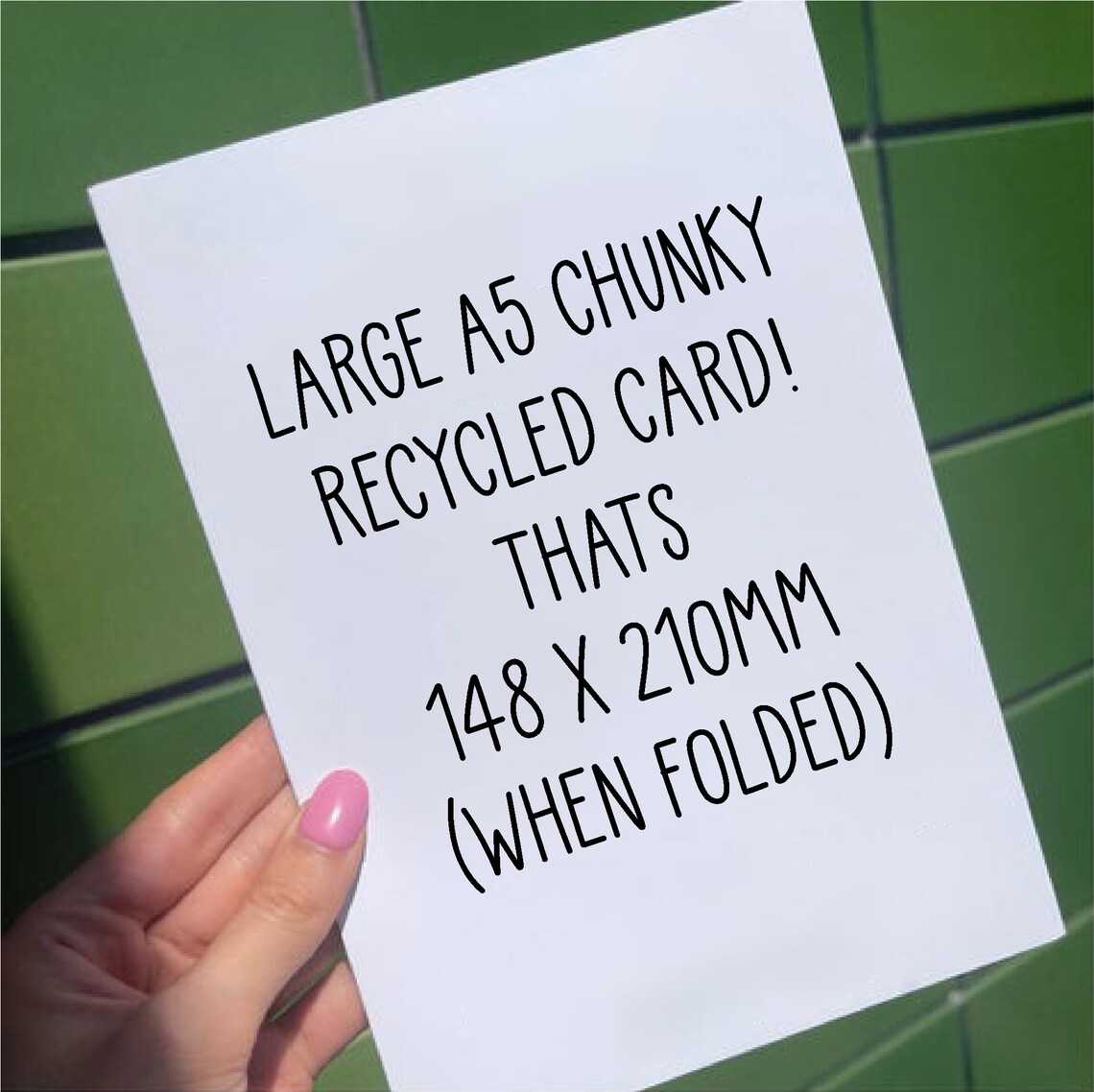 HBD HUN Happy Birthday Acronym / Abbreviation Card A5 100 Etsy