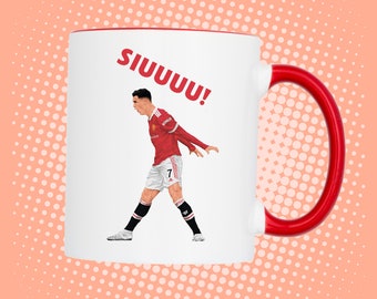 Ronaldo inspired Siuuuuuuu Tea / Coffee Mug 330ml