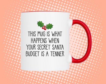 Budget Secret Santa Present - Shitty Mug