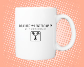 Back to the Future inspired Coffee Mug