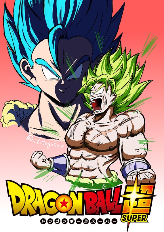 Gogeta Blue vs Broly