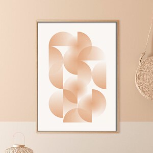 Scandinavian modern wall art, Printable wall art, Scandinavian decor, Scandinavian art print, Digital download, Abstract art print