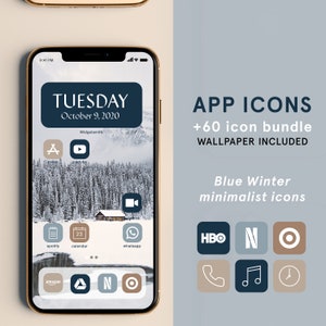 iOS 14 App Icons Pack, iPhone Icons, iPhone App Covers, Minimalist Neutral App Icons, Iphone Wallpaper Aesthetic, Instant Download