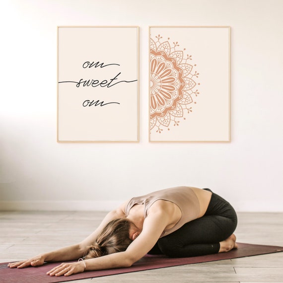 Om Print Yoga Wall Decor, Om Poster, Yoga Quotes, Yoga Studio Decor,  Meditation Gift, Inspirational Wall Art, Instant Download -  Portugal