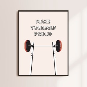 Motivational Gym poster, Fitness Printable Wall Art, Home gym decor, Gym wall art, Fitness Print, Minimalist typography, Digital download