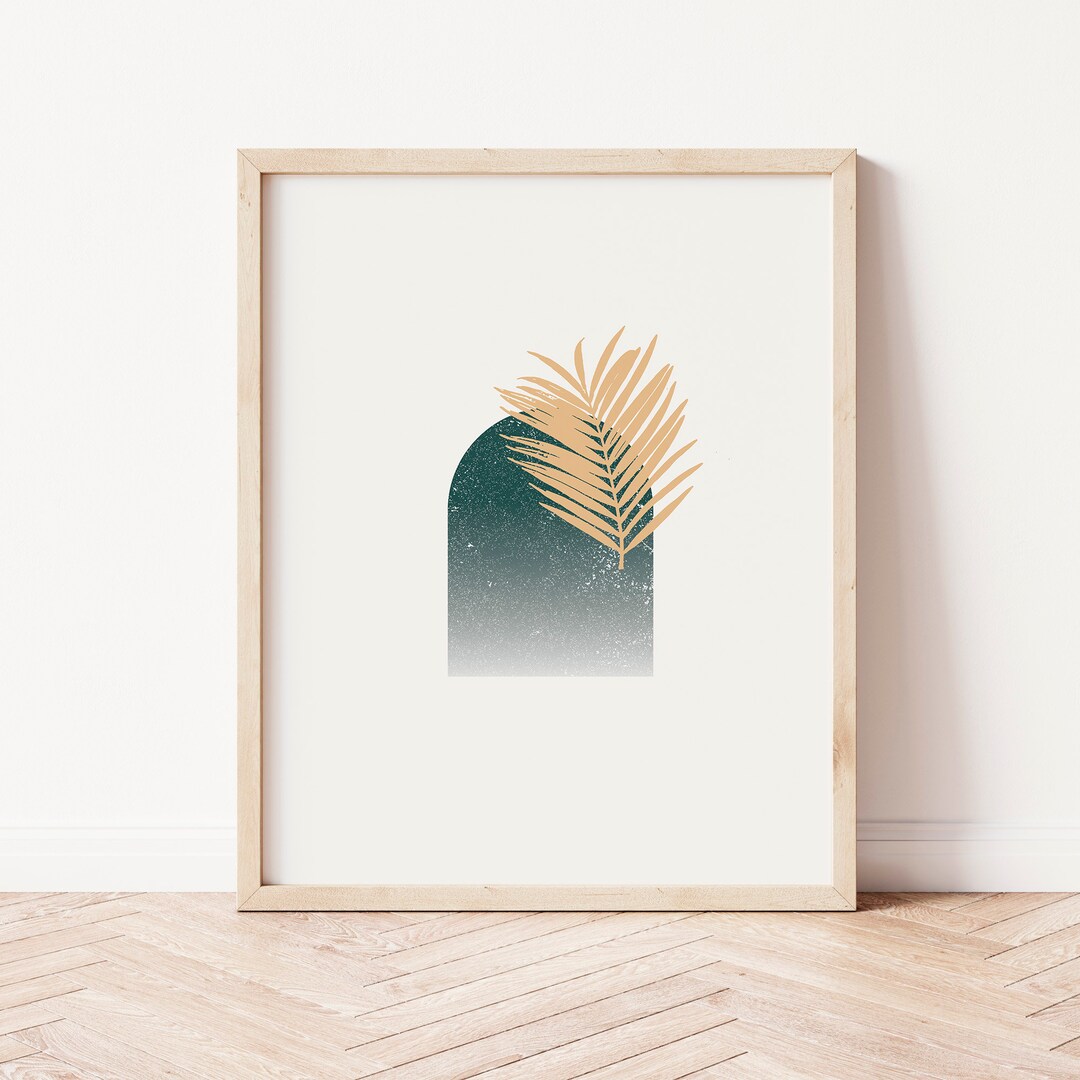 Mid Century Modern Art, Abstract Art Print, Modern Geometric Wall Art ...