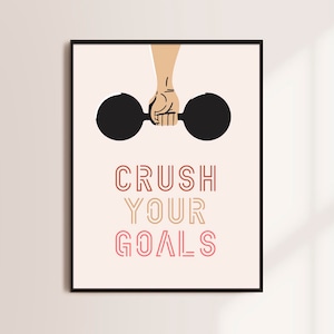 Fitnessstudio Wohnkultur, Fitness Print, motivierendes Poster, Inspiration Zitat Print, minimalistische druckbare Wandkunst, Typografie Art