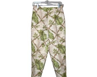 Linen Garden Island Pants | Etsy