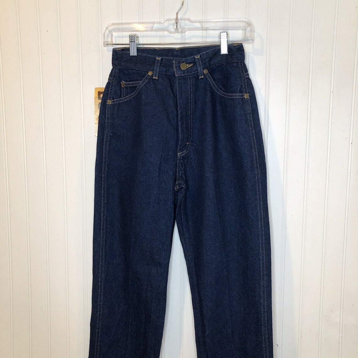 Vintage Lee Jeans. Brand New with Tags. Juniors size 7 Dark | Etsy