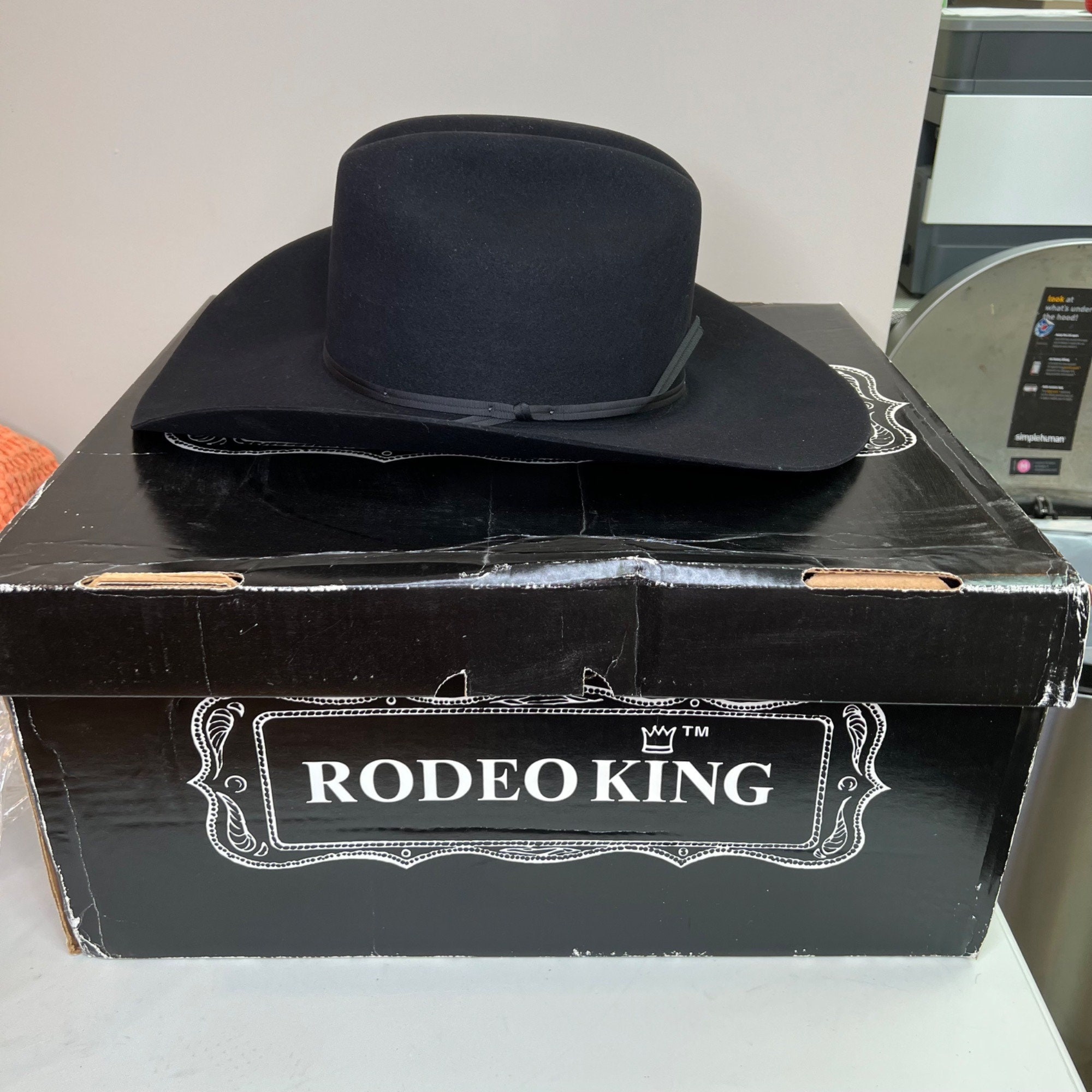 Rodeo King Black 5X Beaver Quality 