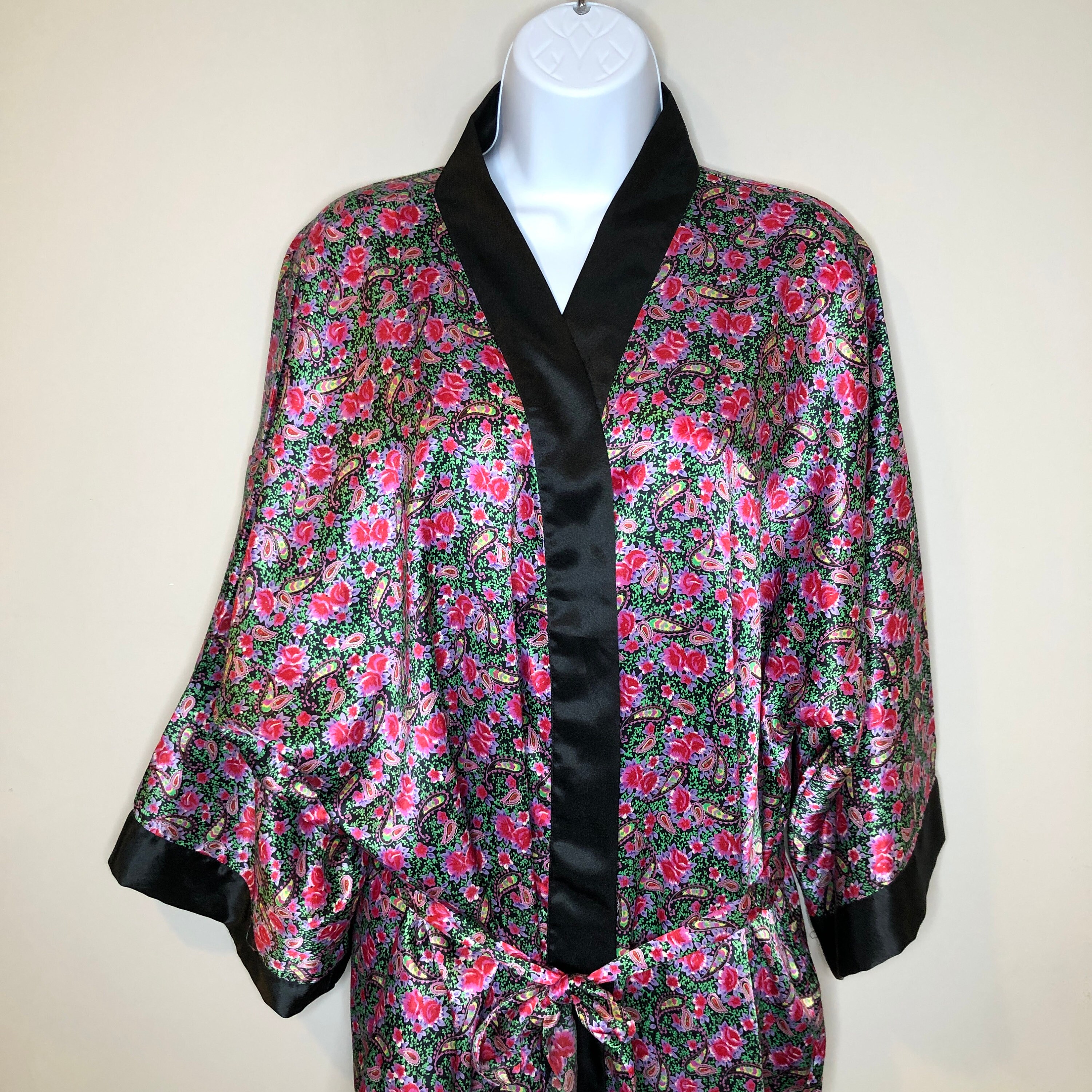 Vintage Sedu Kimono Robe. Made in Hong Kong. Size Large. - Etsy