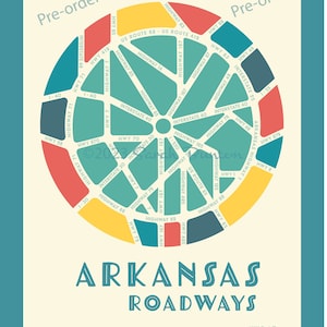 Arkansas Roadways Map
