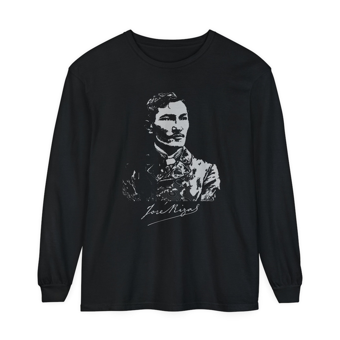 Jose Rizal Pattern Dr. Jose Rizal T-Shirt Filipino National Hero Graphic Tee Philippines ...