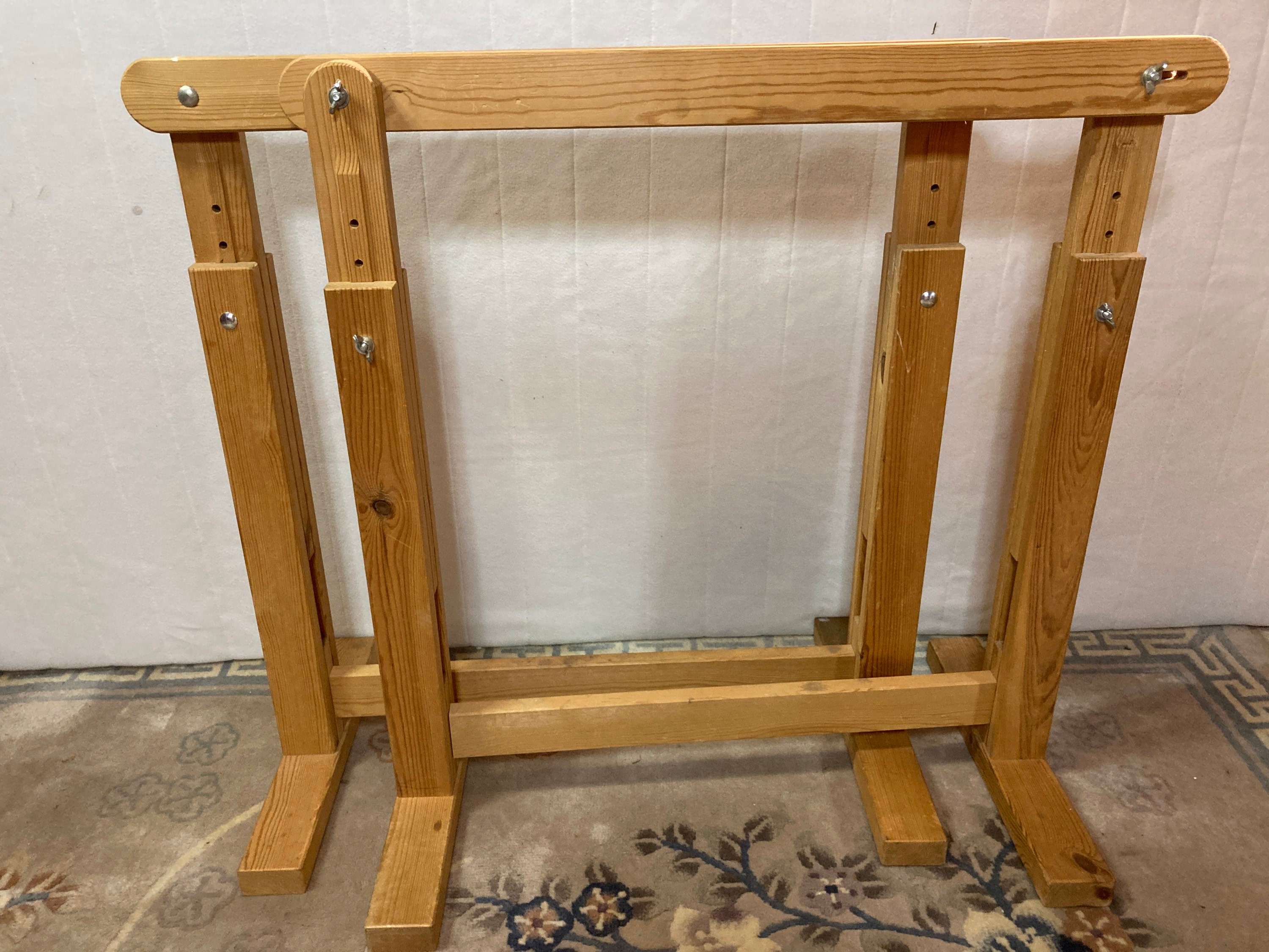 Embroidery Frame Trestles Stands vintage Etsy
