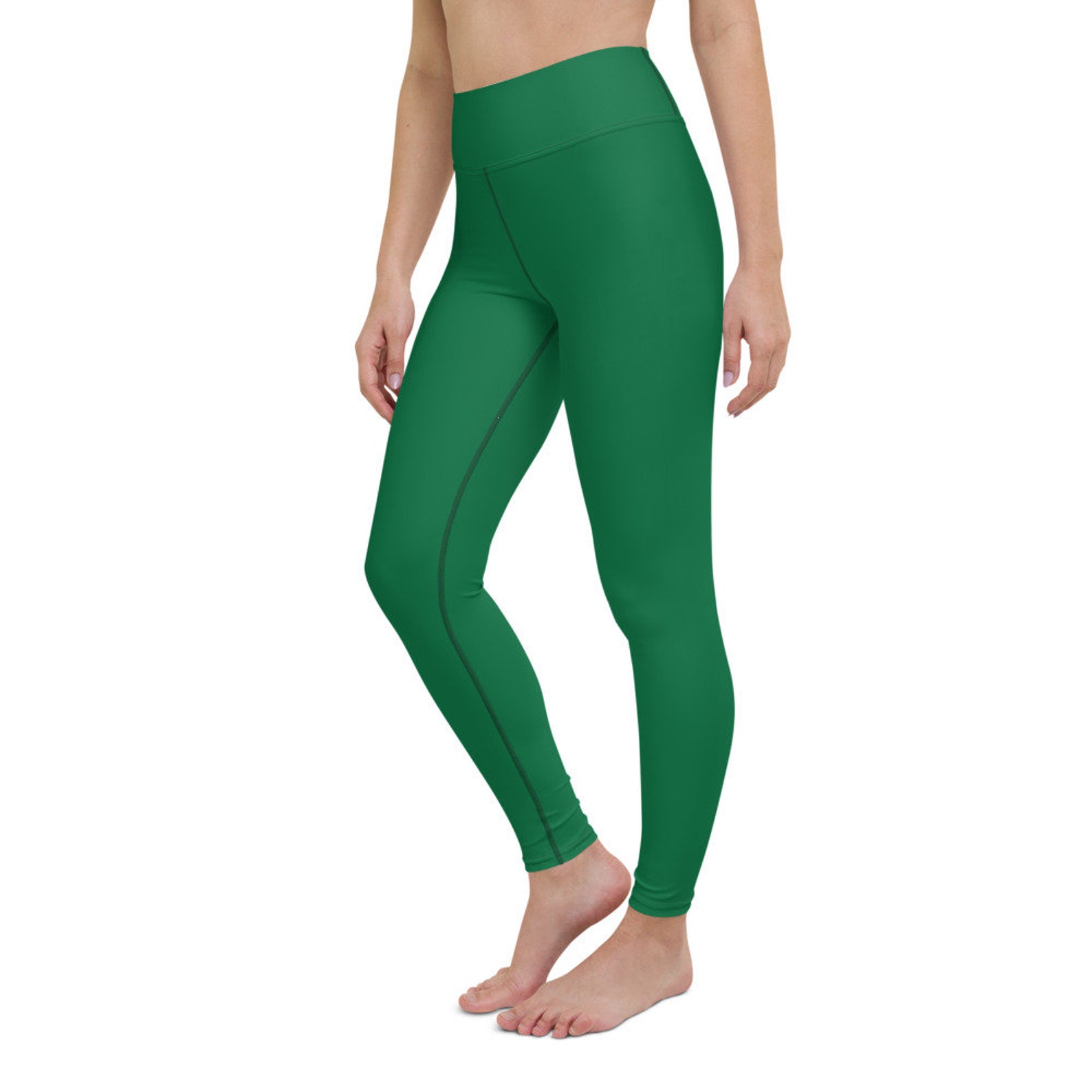 Yoga Leggings Emerald Green Pilates Run Fitness Gym Wear Etsy UK