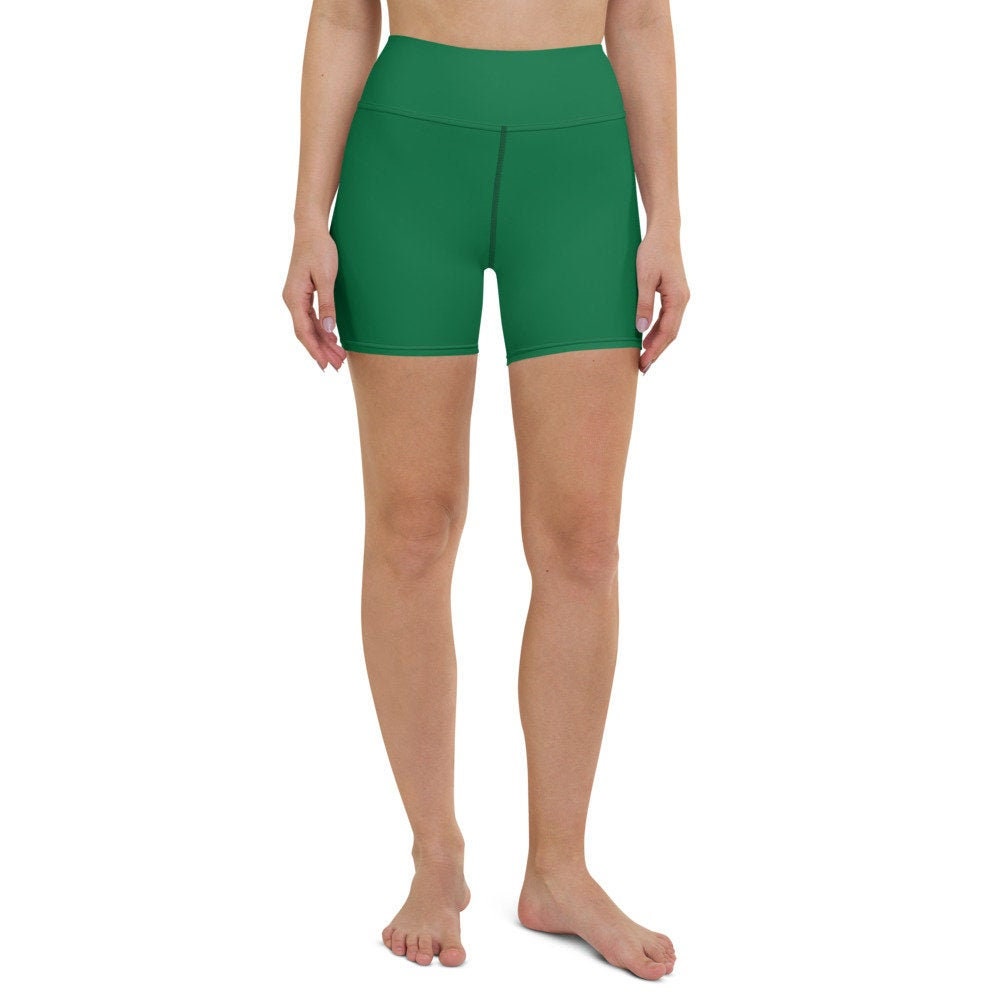 Shorts W/ Pocket Emerald Green Biker Shorts for Women Etsy UK