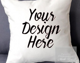 Download White Pillow Mockup Etsy