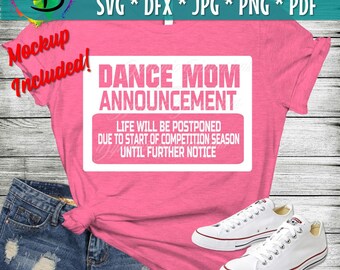Download Dance Mom Svg Etsy
