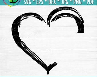 Free Free Half Heart Svg Free 767 SVG PNG EPS DXF File