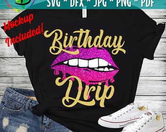 Download Birthday Lips Svg Etsy