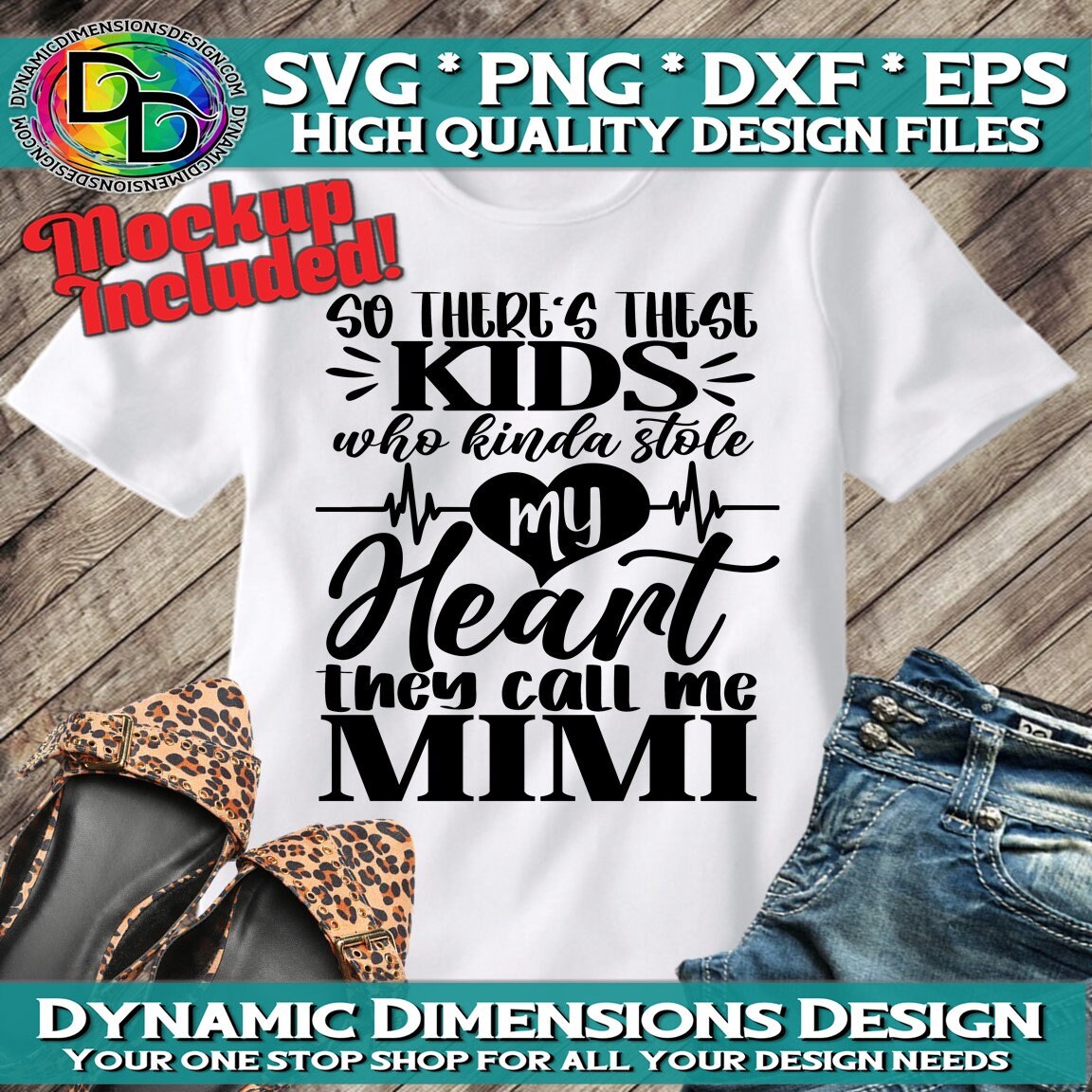 Mimi SVG Stole My Heart Grandchildren There's This Girl - Etsy