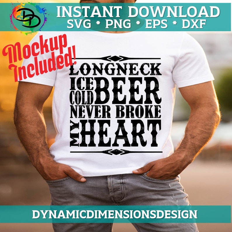 Beer Never Broke My Heart SVG Beer SVG Country Song Lyrics Etsy