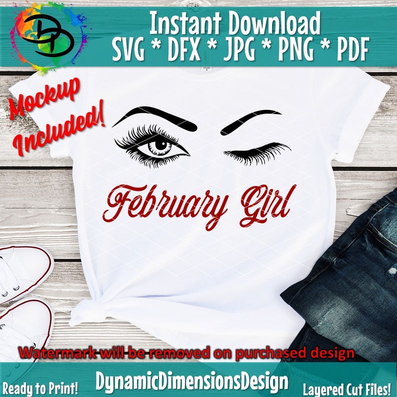 Download February girl svg February birthday bday svg Lips svg ...