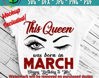 This Queen, March girl svg, March birthday svg, Lips svg, Women born in March, Fire in her soul, leopard svg, tshirt png, vector, Cricut svg