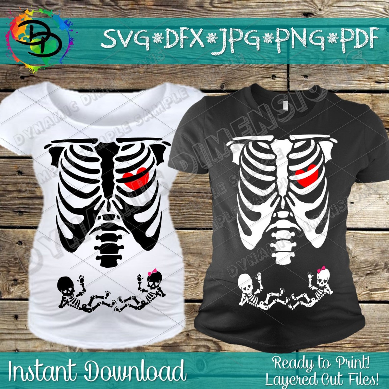 Download Baby Skeleton SVG Pregnancy svg Halloween svg Skeleton svg ...