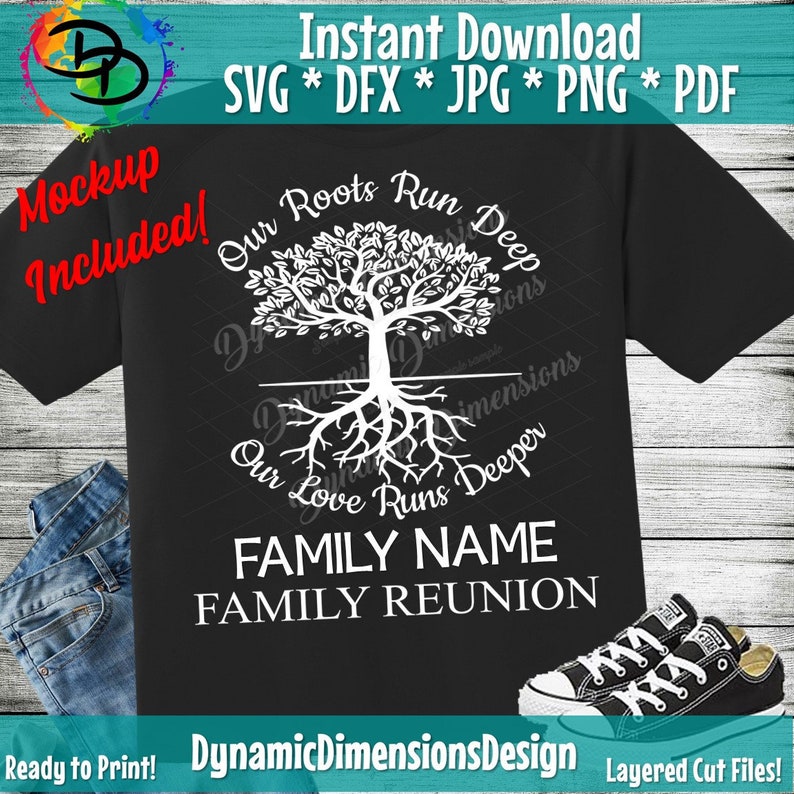 Download Family Reunion svg our roots run deep tree svg roots svg ...
