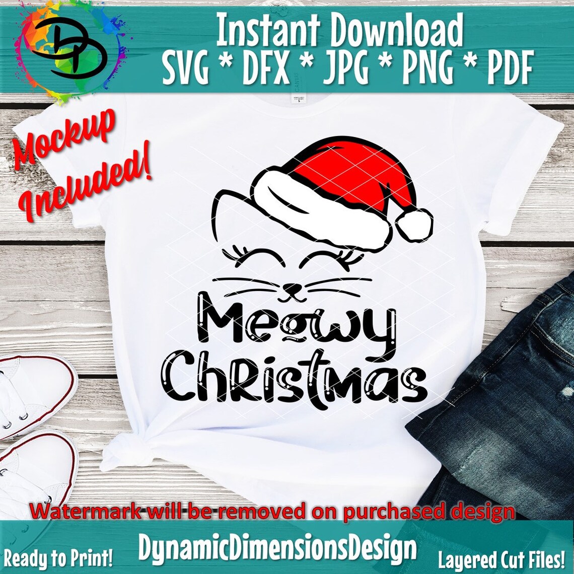 Download Meowy Christmas SVG Cat Christmas SVG meowy catmas Cutting ...