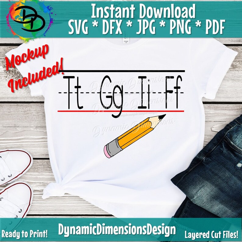 Download Teacher svg TGIF svg school svg kids svg school shirt | Etsy