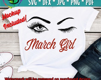 March Girl, This Queen, March girl svg, March birthday svg, Lips svg, Women born in March, Fire in her soul, leopard svg, vector, Cricut svg