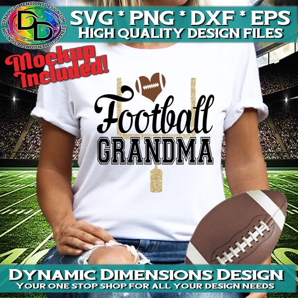 Football Grandma, Football, Football svg, Grandma Life, sports, svg design, football shirt, football sublimation, cut file, football clipart