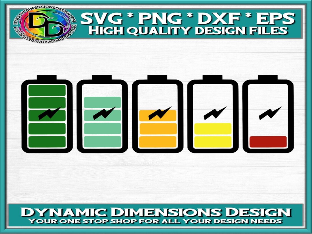 Battery, Battery SVG Bundle. Battery SVG, Full Battery, Low Battery Svg ...