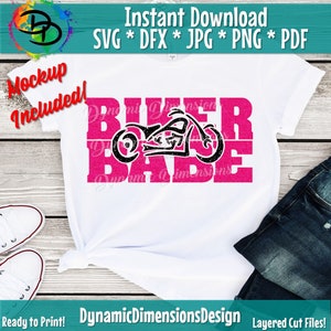 Motorcycle SVG, Biker Babe svg, Motorcycle Clipart, Biker SVG, Motorcycle Shirt svg, Svg, Motorcycle cut file, silhouette, cricut