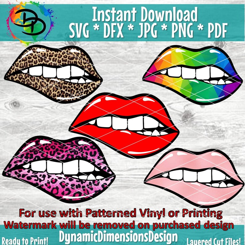 Free Free 277 Leopard Dripping Lips Svg Free SVG PNG EPS DXF File