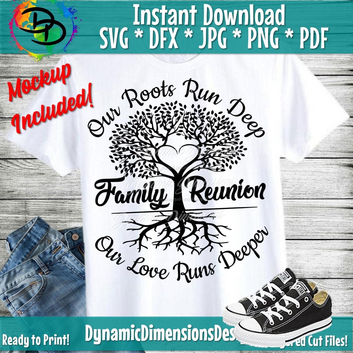 Download Family Reunion Svg Family Shirt Roots Run Deep Svg Reunion Etsy