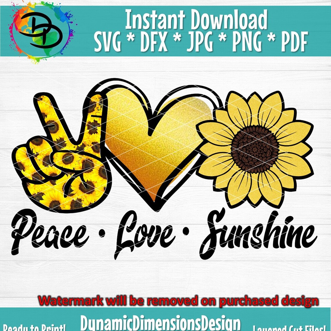 Free Free 173 Sunflower Love Svg SVG PNG EPS DXF File