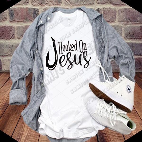 Hooked on Jesus - Etsy