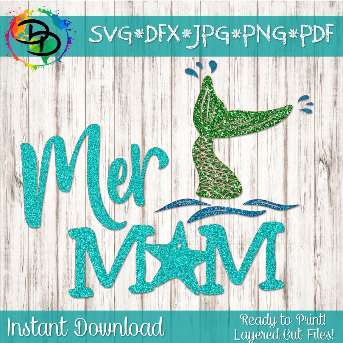 Download MERMAID svg Mermaid mom mer mom svg mermaid shirt svg | Etsy