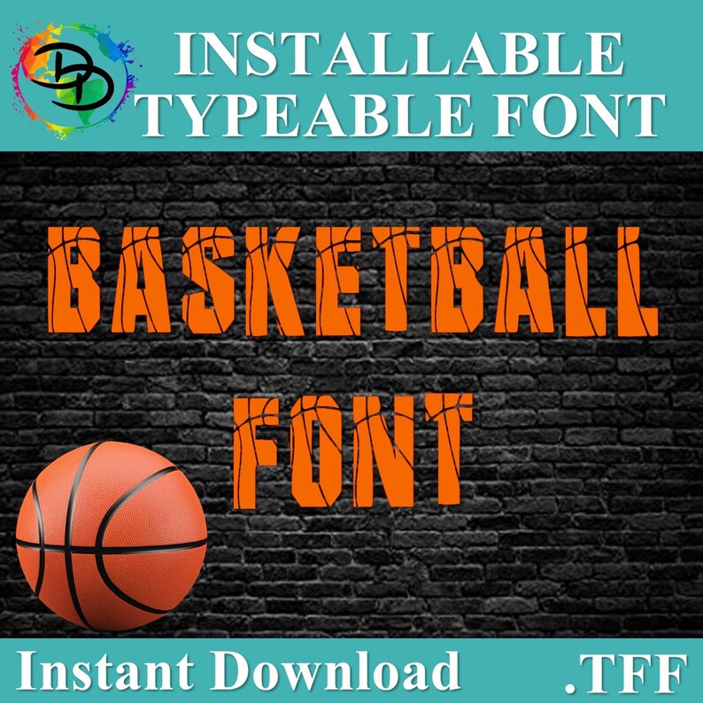 Basketball SVG Basketball Font Alphabet Basketball Letters Etsy UK
