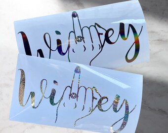 Wife Car Decal | Etsy