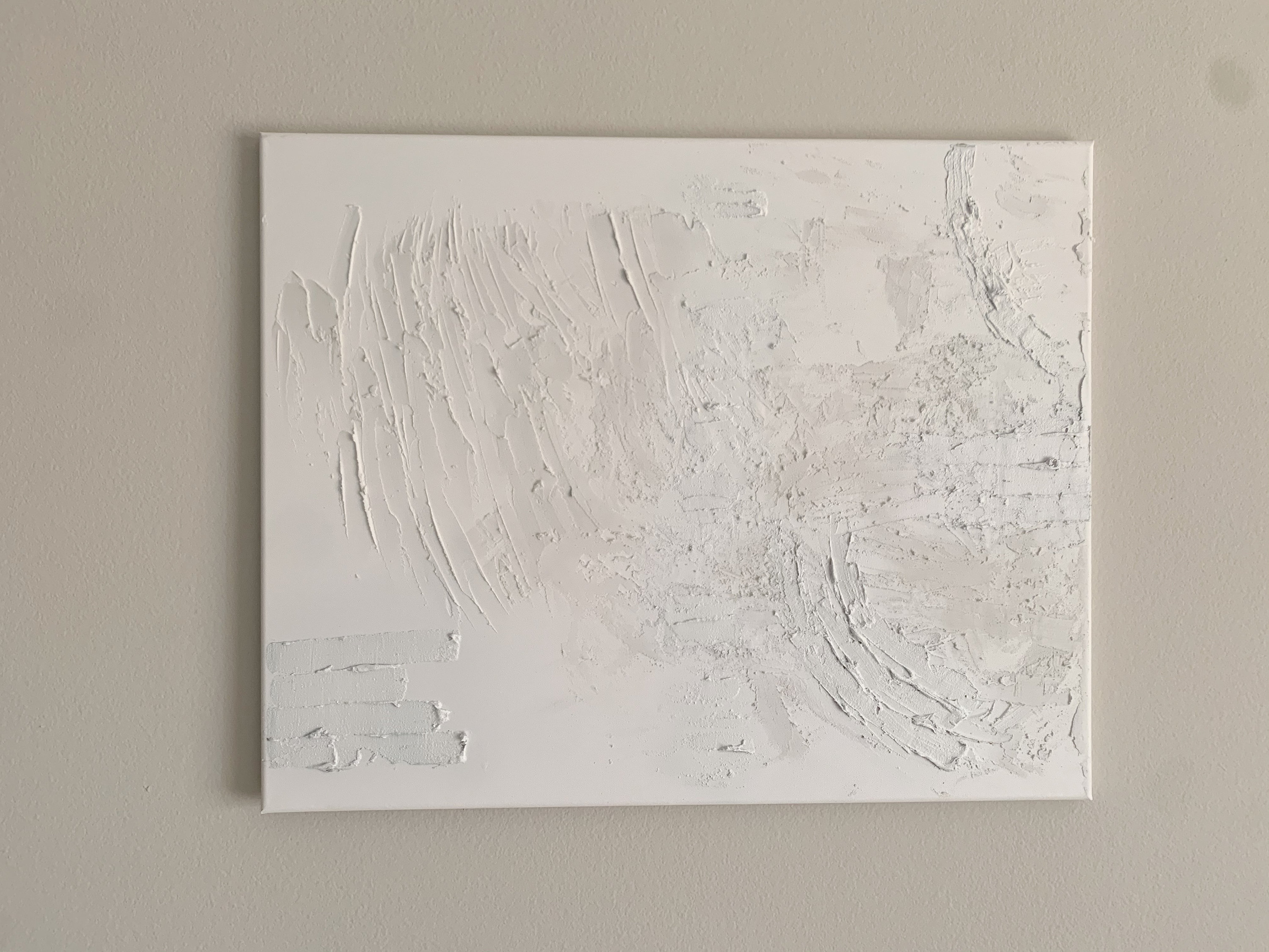 Modern Minimalist Concrete wall art Etsy