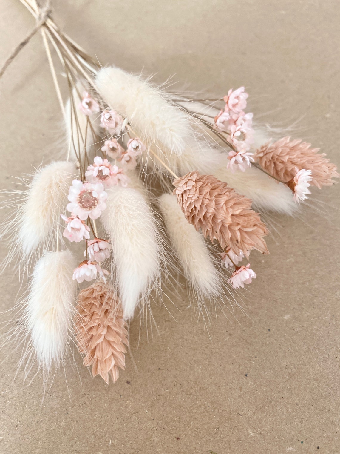 Dried Flower Bouquet Small Lagurus Glixia Phalaris Dried Etsy UK