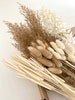 Dried flower mix | Dried Flowers | Dried flower bouquet |  | Pampas grass | Lagurus | Ruscus | Phalaris | Phleum | Home decor | Decoration 