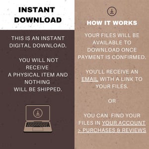 instant digital download