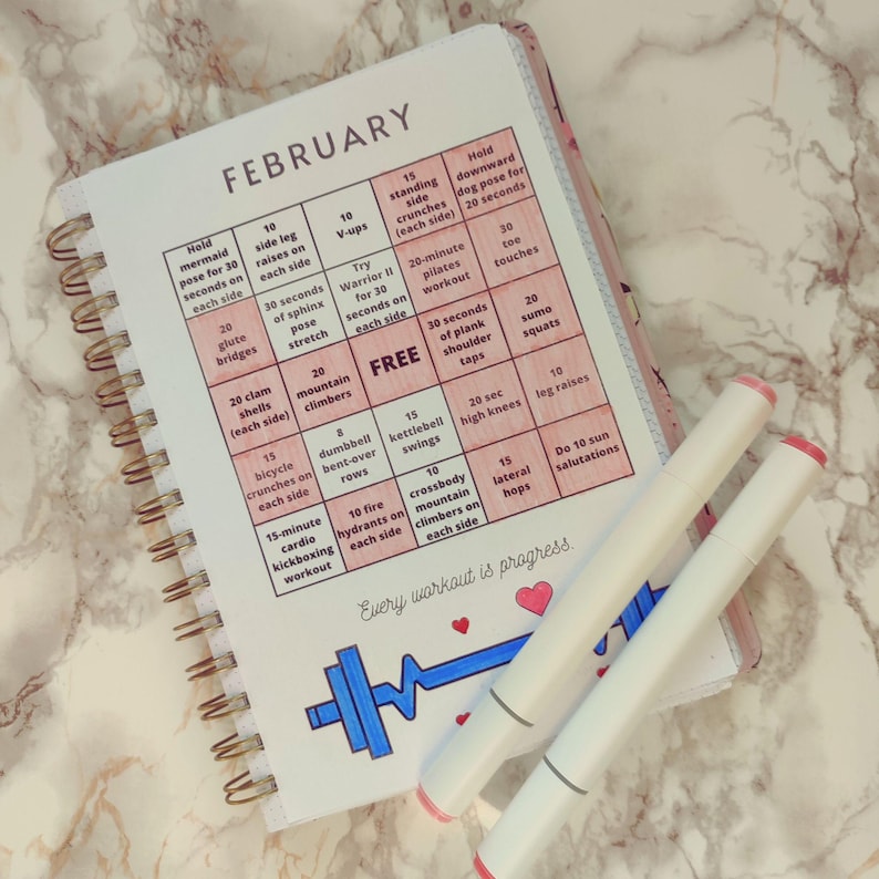 Fitness Journal Printable: Workout & Weight Loss Tracker PDF image 14