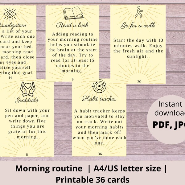Morning Routine - Etsy