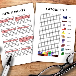 Fitness Journal Printable: Workout & Weight Loss Tracker PDF image 12